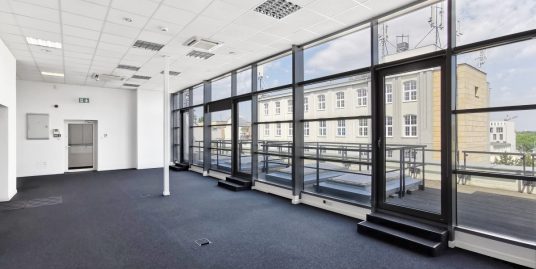 Biuro z tarasem w centrum, Jaracza Prestige